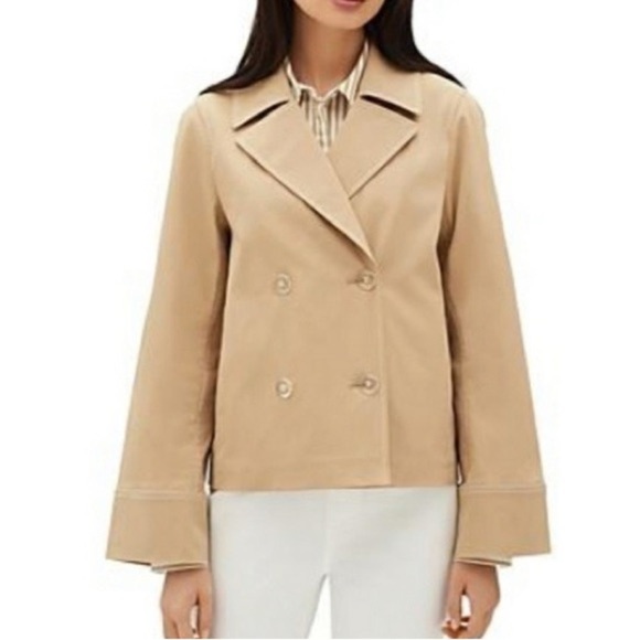 Lafayette 148 New York Jackets & Blazers - Lafayette 148 NY | Women’s Jacket | Asher Gabardine Crop Trench Coat | Med